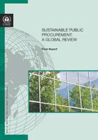 Sustainable public procurement : a global review : final report.