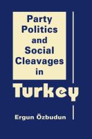 Party politics & social cleavages in Turkey