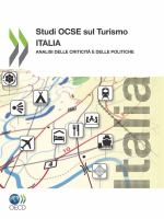 Studi OCSE sul Turismo.