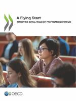 A Flying Start Improving Initial Teacher Preparation Systems.