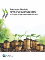 Business Models for the Circular Economy Opportunities and Challenges for Policy.