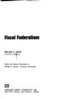 Fiscal federalism /