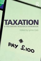 Taxation : A Fieldwork Research Handbook.