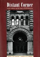 Distant corner : Seattle architects and the legacy of H.H. Richardson /