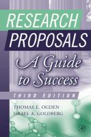 Research proposals a guide to success /