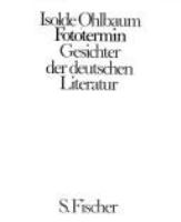 Fototermin : Gesichter der deutschen Literatur /