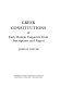 Greek constitutions of early Roman emperors from inscriptions and papyri /