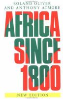 Africa since 1800 /