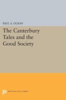 The Canterbury tales and the good society /