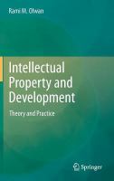 Intellectual property and development theory and practice /