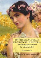 Estética ecológica y filosofía de la historia