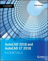 AutoCAD 2018 and AutoCAD LT 2018 Essentials.