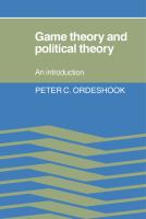 Game theory and political theory : an introduction /