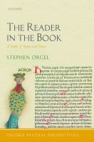 The reader in the book : a study of spaces and traces /