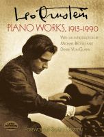 Piano works, 1913-1990 /