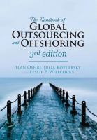 The handbook of global outsourcing and offshoring the definitive guide to strategy and operations /