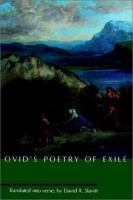 Ovid's poetry of exile /