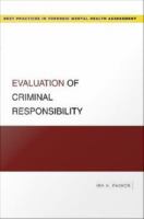 Evaluation of Criminal Responsibility.