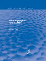 The Language of Jane Austen (Routledge Revivals).