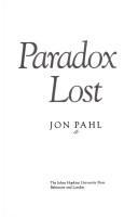 Paradox lost : free will and political liberty in American culture, 1630-1760 /