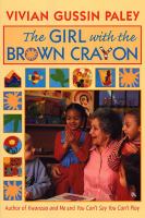 The girl with the brown crayon