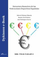 Estructura financiera de las Federaciones Deportivas Españolas /