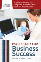 Psychology for Business Success [4 Volumes].