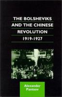 The Bolsheviks and the Chinese revolution, 1919-1927 /