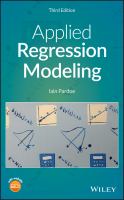 Applied Regression Modeling.