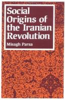 Social origins of the Iranian revolution /