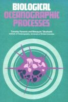 Biological oceanographic processes /