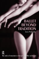 Ballet beyond tradition