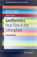 Geothermics Heat Flow in the Lithosphere /
