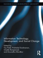 Information Technology, Development, and Social Change.