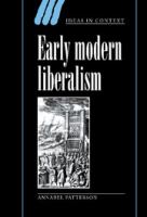 Early modern liberalism /