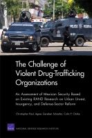 The challenge of violent drug-trafficking organizations an assessment of Mexican security based on existing RAND research on urban unrest, insurgency, and defense-sector reform /