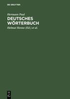 Deutsches Wörterbuch