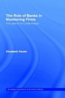 The role of banks in monitoring firms the case of the Crédit Mobilier /
