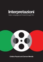 Interpretazioni : Italian language and culture through film /