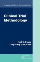 Clinical trial methodology