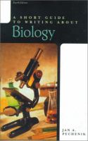 A short guide to writing about biology /