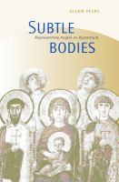 Subtle bodies representing angels in Byzantium /