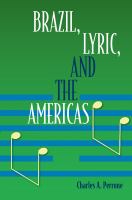 Brazil, lyric, and the Americas /