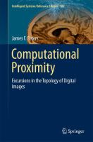 Computational Proximity Excursions in the Topology of Digital Images /