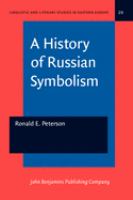 A history of Russian symbolism /