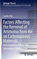 Factors affecting the removal of ammonia from air on carbonaceous materials investigation of reactive adsorption mechanism /