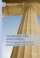 The Evolution of the Greek Economy Past Challenges and Future Approaches /