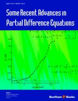 Some Recent Advances in Partial Difference Equations.