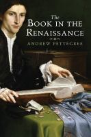 The book in the Renaissance