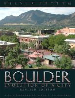 Boulder : evolution of a city /